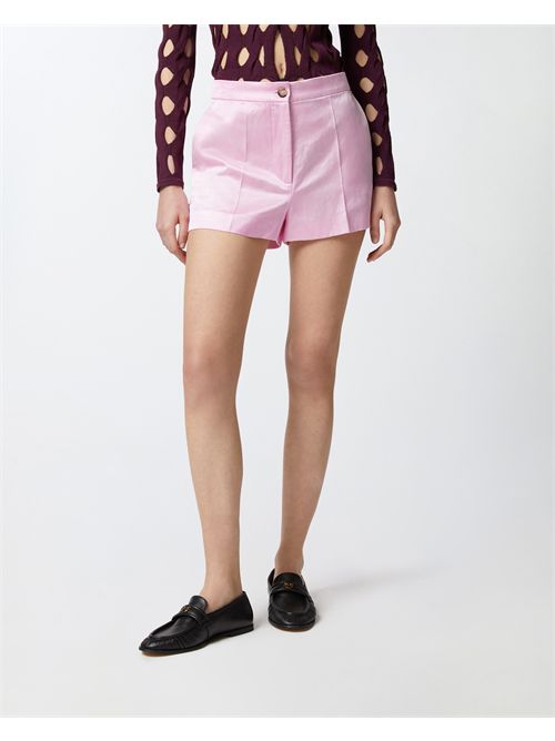 Pantaloncini shorts misto lino PINKO | 104807A2BP/O39